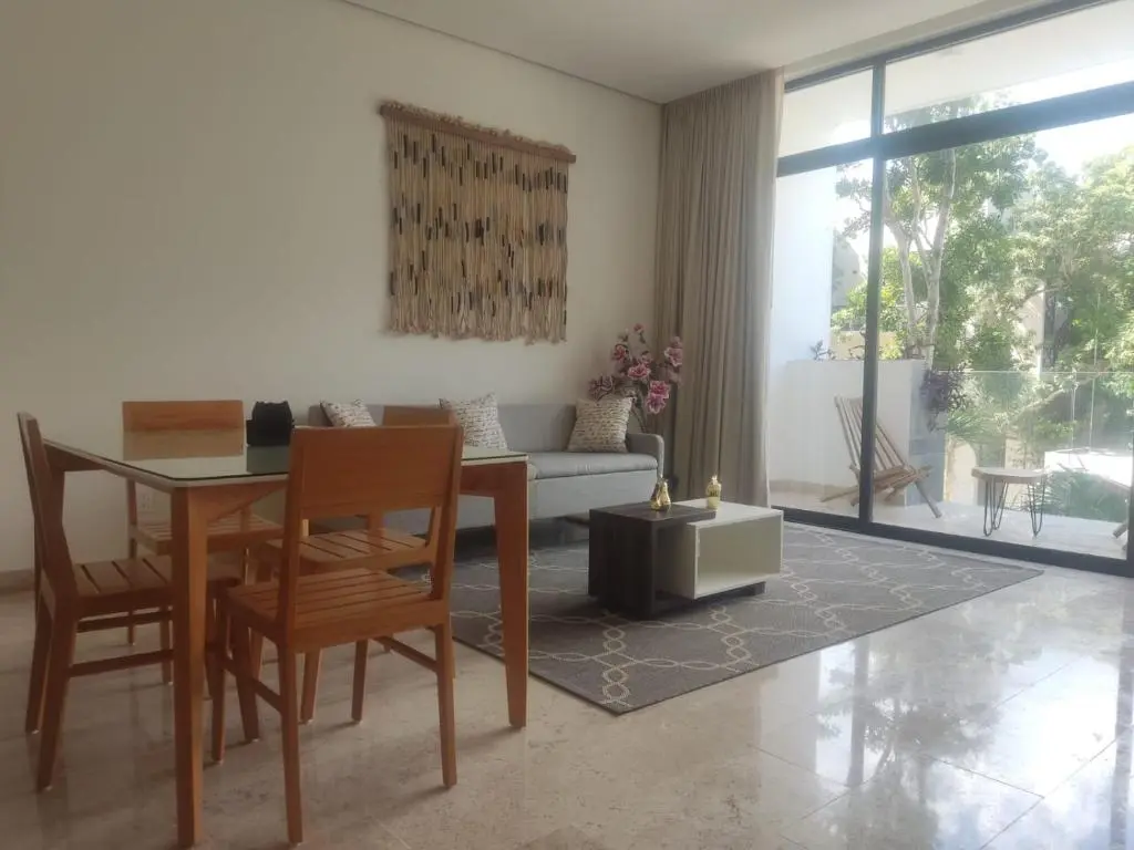 Apartamento 1 dorm amplia terraza Aldea Zama Tulum